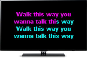 High Quality Karaoke Backing Graphics