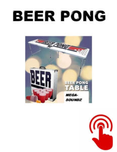 PARTY HIRE - BEER PONG PARTY HIRE - BEER PONG