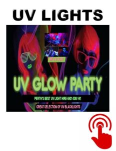 UV light hire and accessories Perth