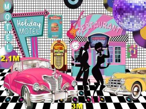 50'S BACKDROP HIRE 50'S BACKDROP HIRE