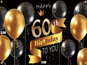 60TH BIRTHDAY BACKDROP PERTH 60TH BIRTHDAY BACKDROP