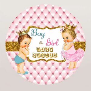 Baby shower reveal backdrop Baby shower gender reveal backdrop