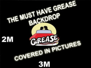 grease backdrop Hire Perth