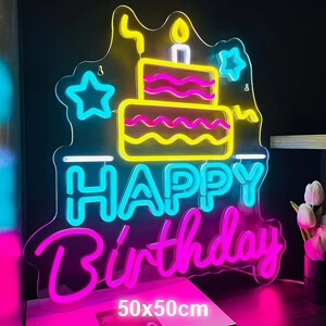 Neon Birthday Sign Neon Birthday Sign