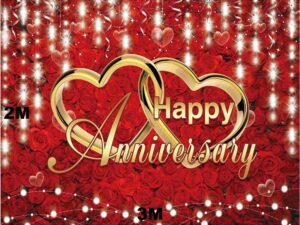 HAPPY ANNIVERSARY BACKDROP HIRE HAPPY ANNIVERSARY BACKDROP HIRE