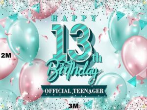 13th Birthday Backdrop Hire Perth 13th Birthday Backdrop Hire Perth