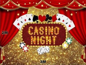 Casino night back drop Hire Perth Casino night back drop Hire Perth