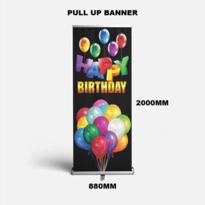 pull up happy birthday sign pull up happy birthday sign