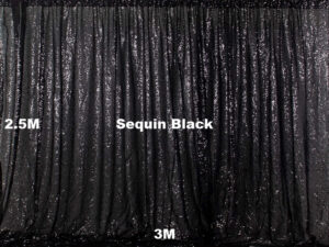 sequin black sequin black